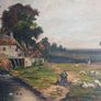 LANDSCAPE Original Oil on Canvas, Framed Image 3