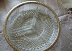 Cut Glass Serving dish