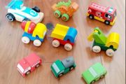 Wooden Toy Cars