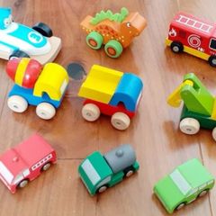 Wooden Toy Cars