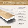 Self-Adhesive Vinyl Flooring Plank, 36 Pack Natural Wood Grain Peel and Stick Flooring Waterproof for DIY Installation, Cover 5 m Image 7