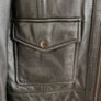 Black Ted Baker leather jacket Image 3