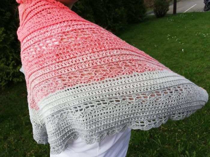 Beautiful handmade shawl