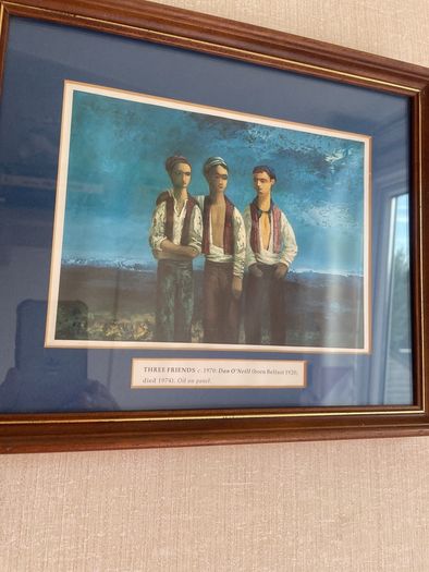 Vintage Framed Dan O Neill Print
