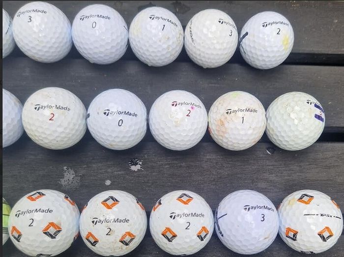 30 pre used Taylor Made golf balls