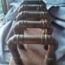 vintage copper letter rack Image 2