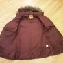 Hooded Coat/Parka Style Jacket .. Size:16 UK .. (X-LARGE) .. Colour: Wine ., FINAL Price Drop Image 4