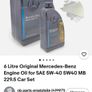 6L Mercedes engine oil. Image 5