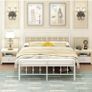 King Size Bed Frame with Victorian Headboard and Footboard Image 5