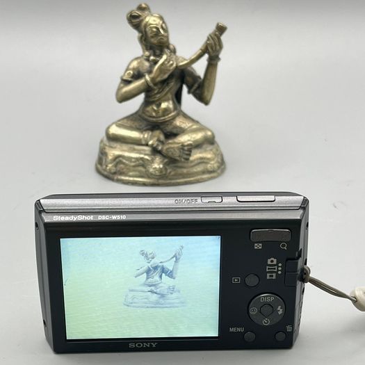 Sony DSC-W510 12.1MP Digital Camera Black - Full Kit