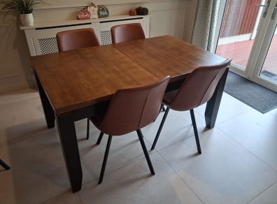 Table and 4 chairs