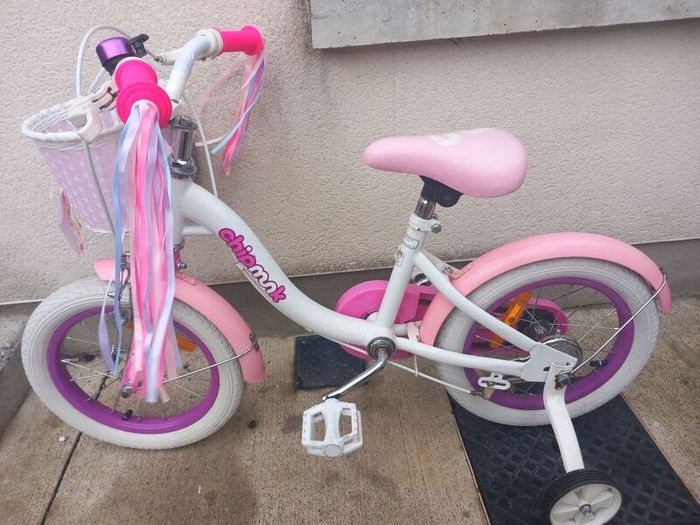 Kids chipmunk bike size 14 inch wheels
