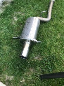 Subaru sti  back box exhaust, TSL Group N