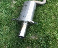 Subaru sti  back box exhaust, TSL Group N