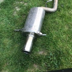 Subaru sti  back box exhaust, TSL Group N