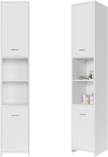 Tall Bathroom Cupboard Tallboy,