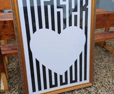 Vintage Collectible MASER Signed Abstract Picture