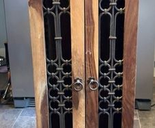 Vintage CD shelf