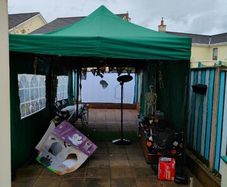 Luxury garden gazebo 3m x 6m