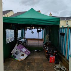 Luxury garden gazebo 3m x 6m