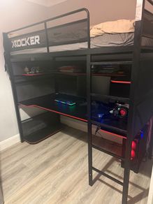 X Rocker Battle High Sleeper Gaming Bed