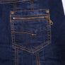 Yessica Dark Wash Indigo Denim Pleated Mini Skirt 10UK/38EU Image 8