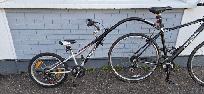 Tag along bike