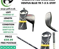 Wilson Dynapower 2023 #3 Wood 15 Degree / Ventus Blue TR 7-X X-Stiff
