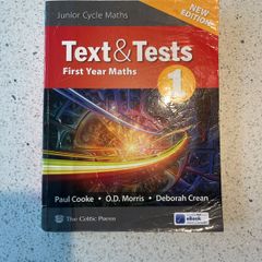 Text & Tests 1 - First Year Maths Textbook