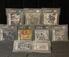 Pokemon Nintendo DS Core Set - All UK/IRL Versions - Sealed & Graded - UKG 80-90 NM/MT