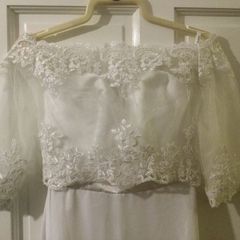 Wedding bolero size 8-10
