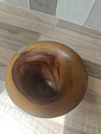 Wooden Pestle and Mortar