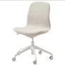 IKEA home office chair - beige/white Image 2