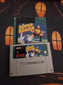 Super Soccer Snes Super Nintendo Arcade Retro Games Original