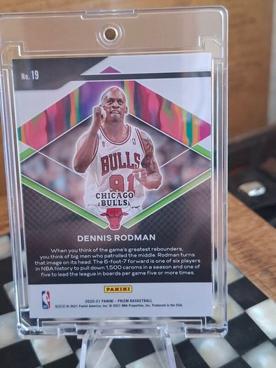 Dennis Rodmon Sports Card