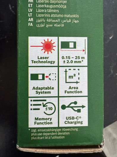 Bosch Laser Measure