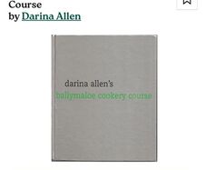 Darina Allen Ballymaloe Cookery Course cook book
