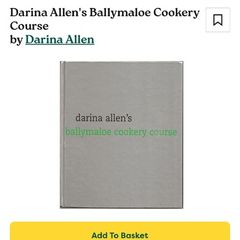 Darina Allen Ballymaloe Cookery Course cook book