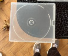 45 Empty CD cases good for storing dies and small craft items