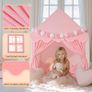Kid Tent with Lights - Kids Play Tents for Toddlers Kids Tents Indoor Playhouse - Princess Tent for Girls Toy House Gift (Pink Play Tent) Image 3