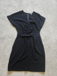 Black mini dress