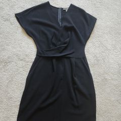 Black mini dress
