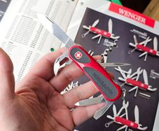 Vintage Discontinued Wenger Evo Grip 10 Collectable 85mm Swiss Army Knife