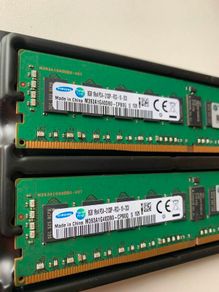 (lot2) 16gb Samsung  M39a1g40dbo-cpbq S Ecc Registered (rdimm) Ddr4-2133 / Pc4-17000 Server