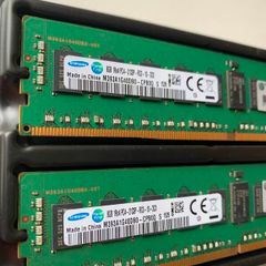 (lot2) 16gb Samsung  M39a1g40dbo-cpbq S Ecc Registered (rdimm) Ddr4-2133 / Pc4-17000 Server