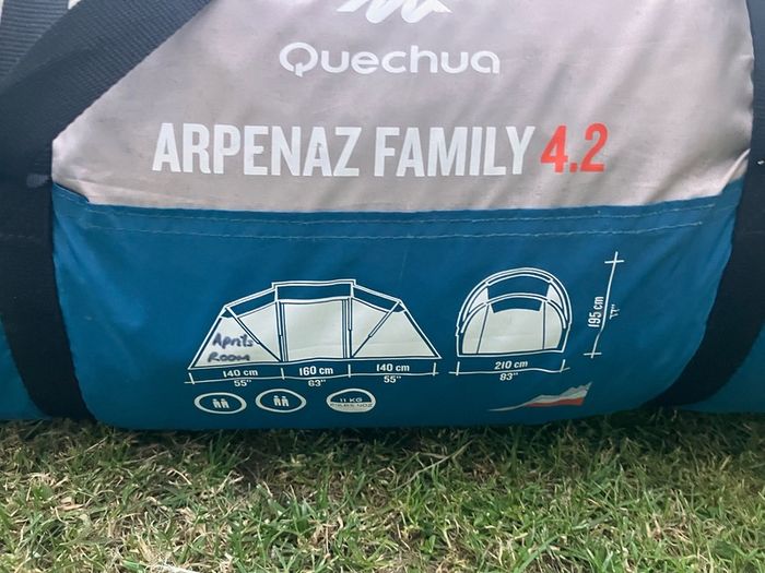 Decathalon 4.2 4pers tent