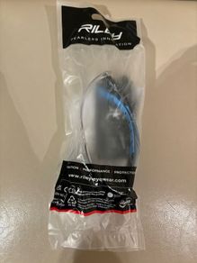 Riley STREAM Blue Clear-Lens Safety Glasses RLY00231