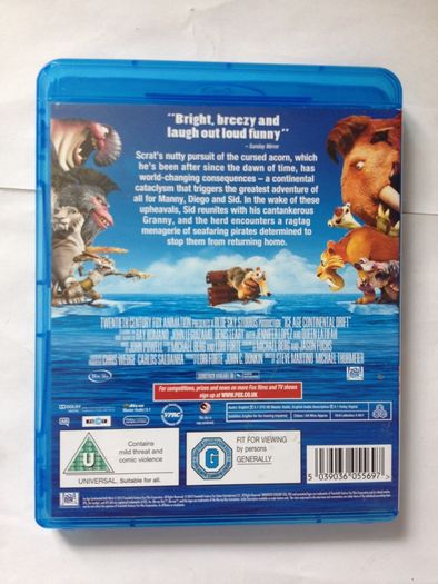 Ice Age (Blue Sky Studios) 2002-2012 (Movies 1-4) [Blu-ray 4x Animated Movies]