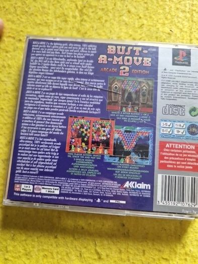 Bust A move 2 Arcade Edition PlayStation1 Ps1 PlayStation2 Ps2 games Original