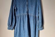 Monsoon denim dress size L, UK 14
